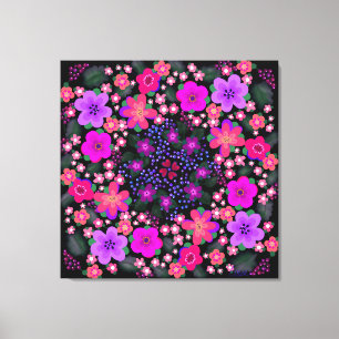 Beautiful Flowers and Berries Canvas Print