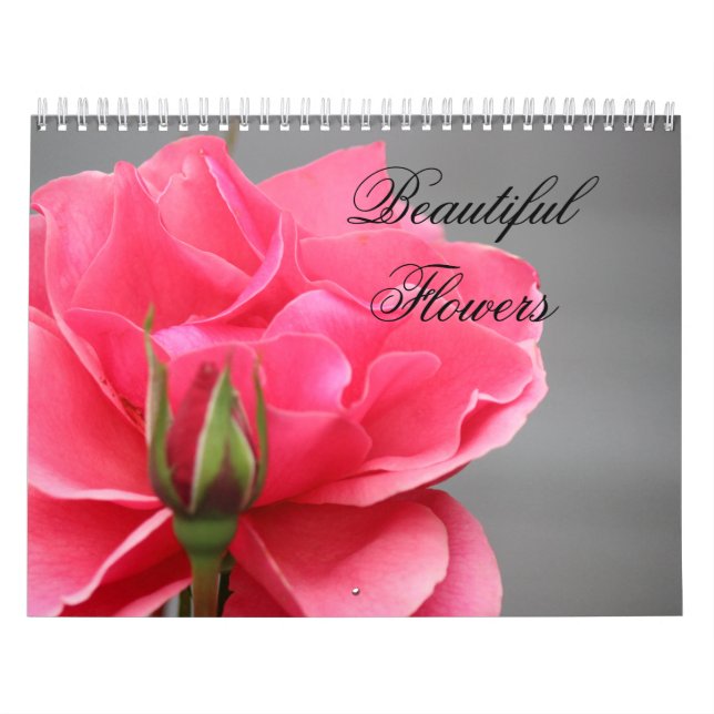 Beautiful Flowers Calendar (Cover)