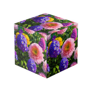 Beautiful Flowers  Cube