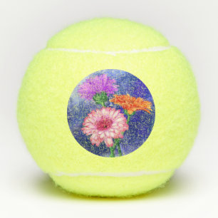Beautiful Flowers Gerberas Tennis Balls