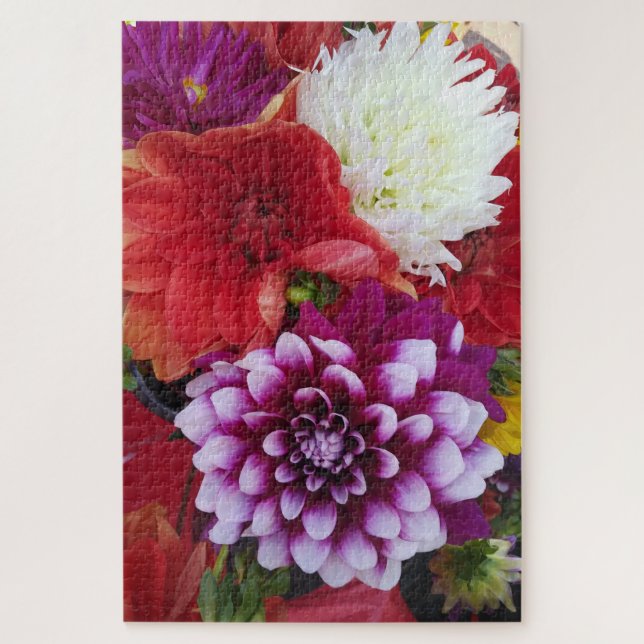 Beautiful Flowers Huge Jigsaw Puzzle (Vertical)