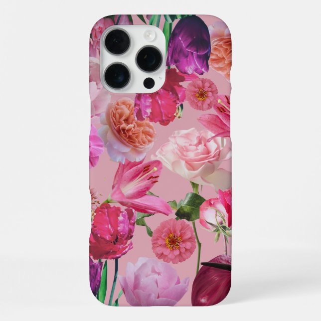 Beautiful flowers iPhone case (Back)
