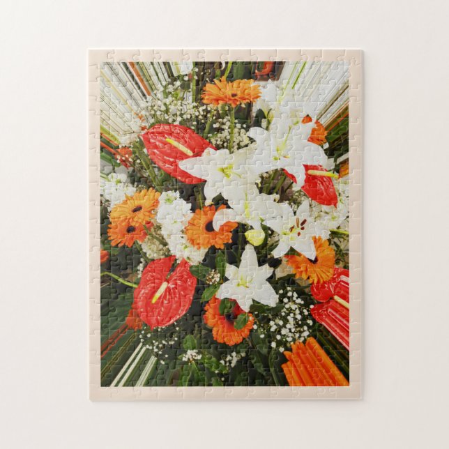 Beautiful flowers jigsaw puzzle (Vertical)