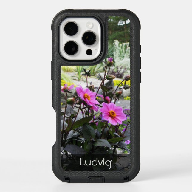 Beautiful Flowers Park Photo any Text Otterbox iPhone Case (Back)