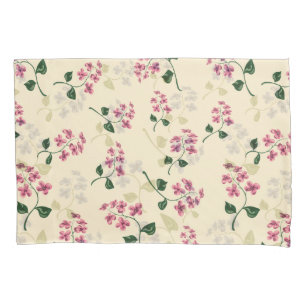 Beautiful flowers pattern forget me-not pi pillow case