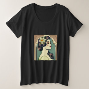 Beautiful Flowers Plus Size T-Shirt