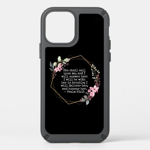 Beautiful Flowers Psalm 91 Speck iPhone X Case