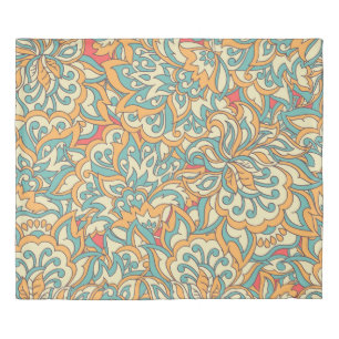 beautiful flowers seamless pattern. floral vintage duvet cover
