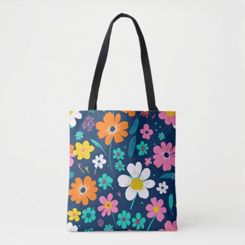 Beautiful Flowers Shoulder  Tote Bag