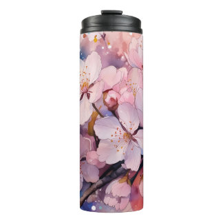 Beautiful Flowers Thermal Tumbler