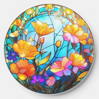 Beautiful Flowers  Wireless Charger by AutumnRoseMDS at Zazzle
