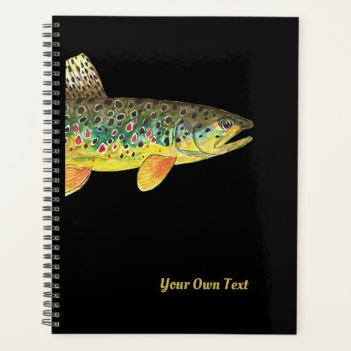 Beautiful Fly Fishing Journal Planner