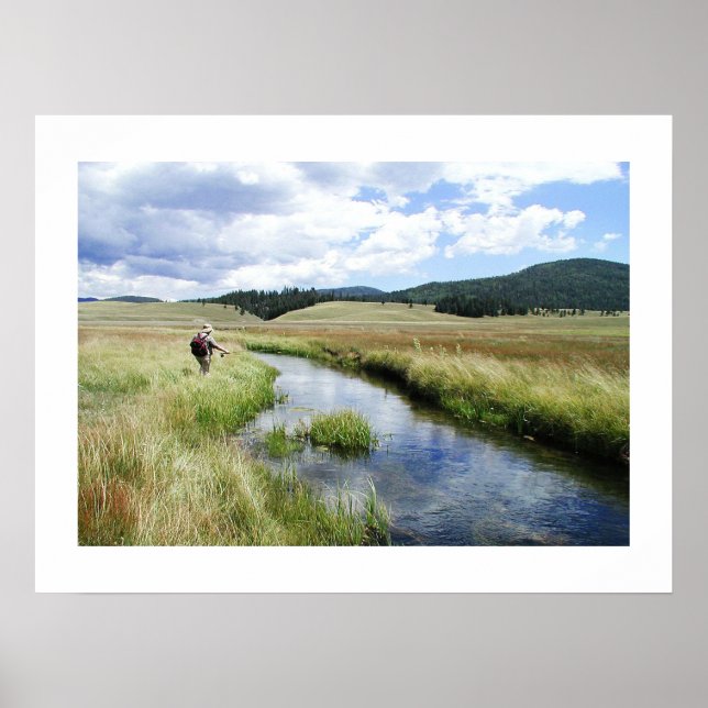 Beautiful Fly Fishing Poster (Front)