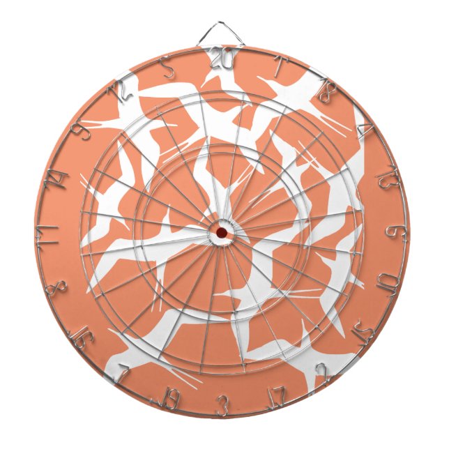 Beautiful Flying Birds Pattern Product Dart Board (Front)