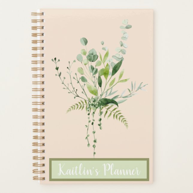 Beautiful foliage, Multiuse, Planner (Front)