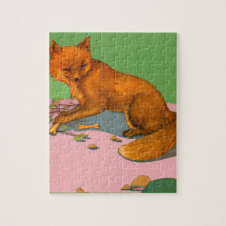 beautiful fox jigsaw puzzle