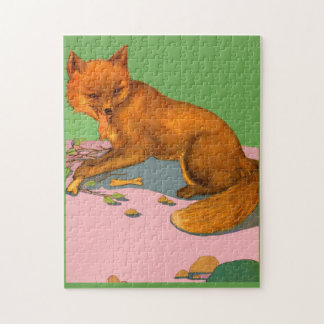 beautiful fox jigsaw puzzle