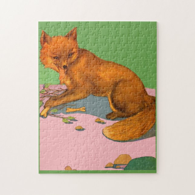 beautiful fox jigsaw puzzle (Vertical)