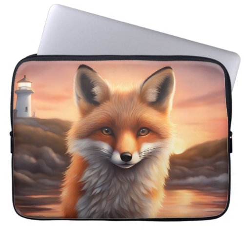 Beautiful Fox Laptop Sleeve