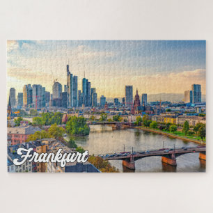 Beautiful Frankfurt, Germany Jigsaw Puzzle