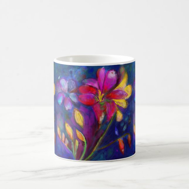 Beautiful Freesia Mug (Center)