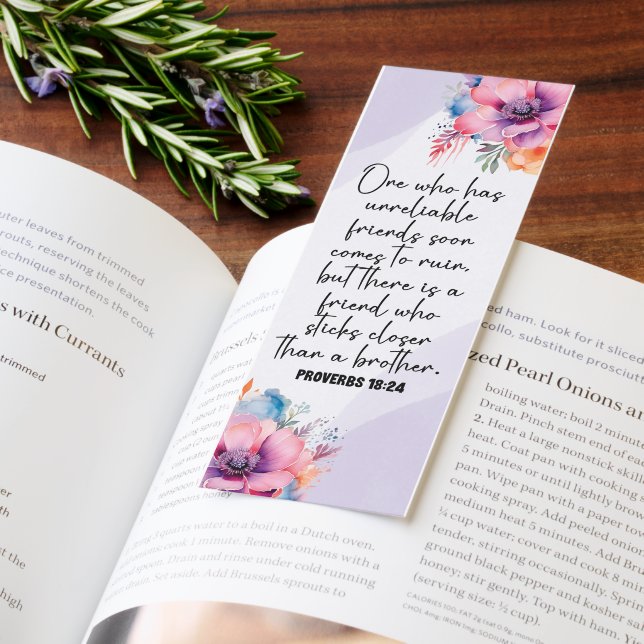 Beautiful Friendship Bible Verse Bookmarks (Book)