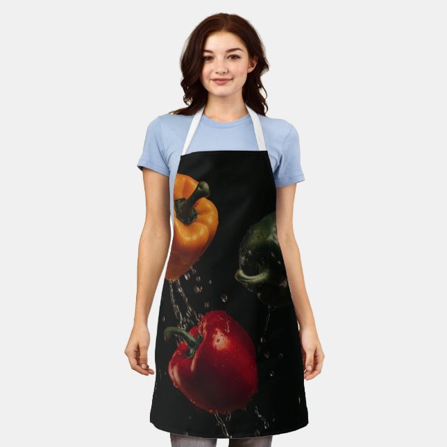 Beautiful Fruits And Vegetables Apron (Worn)