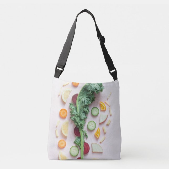 Beautiful Fruits Crossbody Bag (Front)