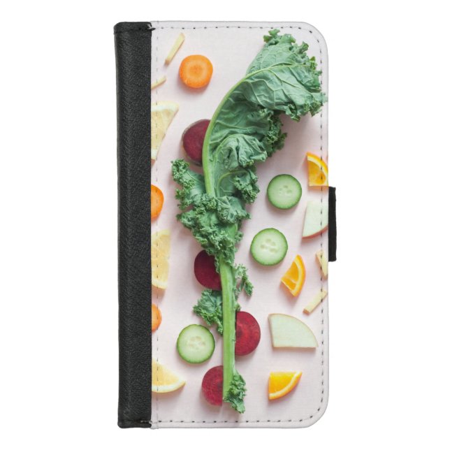 Beautiful Fruits iPhone Wallet Case (Front)