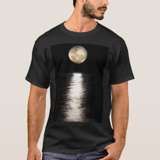 Beautiful Full Moon Lake Reflection - Bestseller T-Shirt