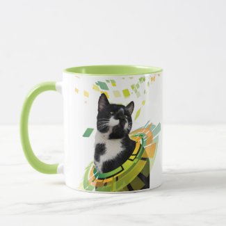 Beautiful funny kitty Mug