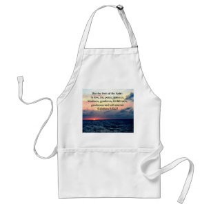 BEAUTIFUL GALATIANS FRUITS OF THE SPIRIT ADULT APRON