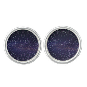 Beautiful galaxy,stars cufflinks