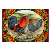 Beautiful Game Fowl (Front Horizontal)