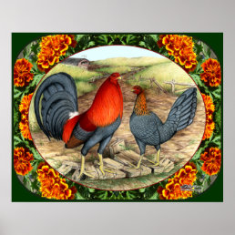 Beautiful Game Fowl Poster