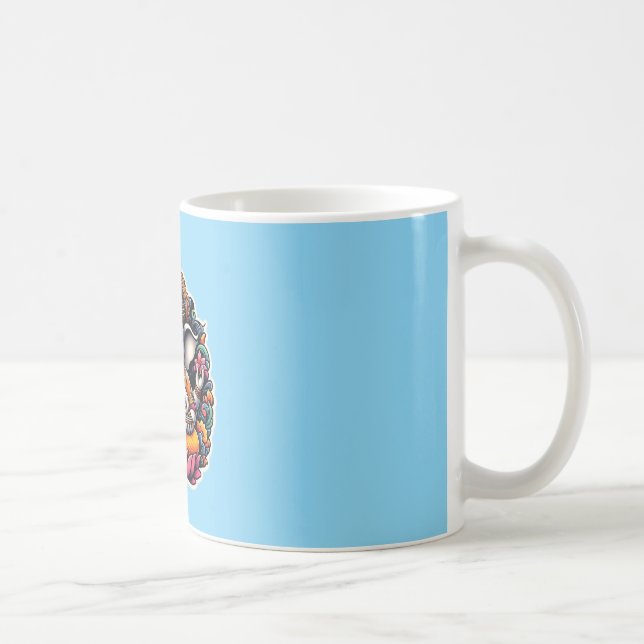 Beautiful Ganesh / Ganesha/ Ganpati Mug (Right)