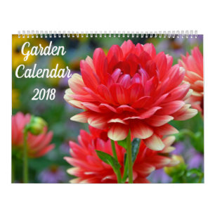 Beautiful garden calendar