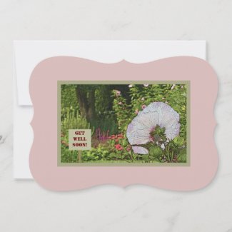 Beautiful Garden/Get Well Wishes/customizable