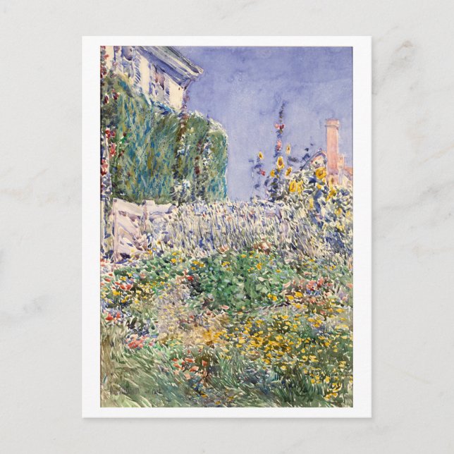 Beautiful Garden Painting Postcard (Front)