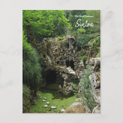 Beautiful Gardens of Quinta da Regaleira Postcard