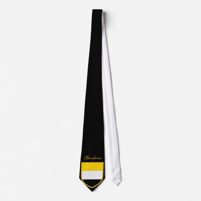 Beautiful Garifuna Flag Tie (Front)