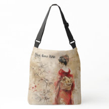 Beautiful Geisha Standing