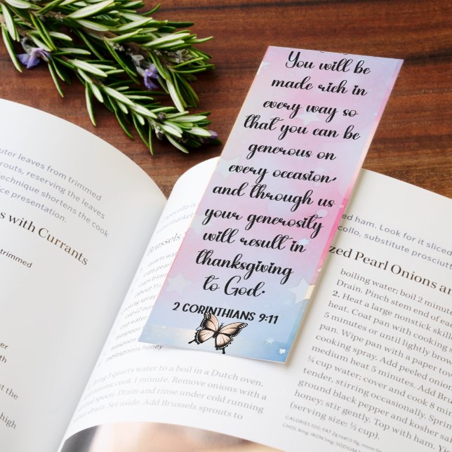 Beautiful Generosity Bible Verse  Bookmarks (Book)