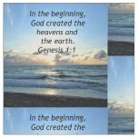 BEAUTIFUL GENESIS 1:1 SUNRISE PHOTO DESIGN FABRIC