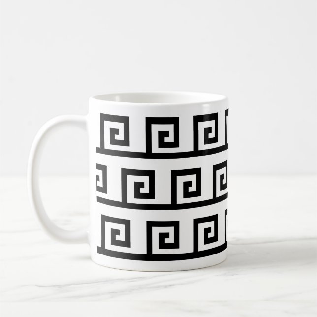Beautiful Geometric Pattern Coffee Mug (Left)