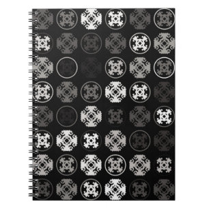 Beautiful geometric pattern design abstract, art,  notebook