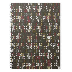Beautiful geometric pattern design abstract, art,  notebook