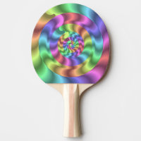 Beautiful geometric pattern - ping pong paddle