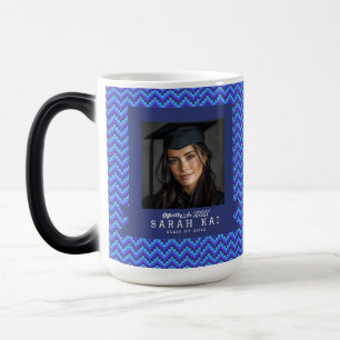 Beautiful Geometric Pattern Wife Graduation Gift Color Morph Mug