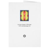 Beautiful Geometric Patterns - Art Deco Card (Back)